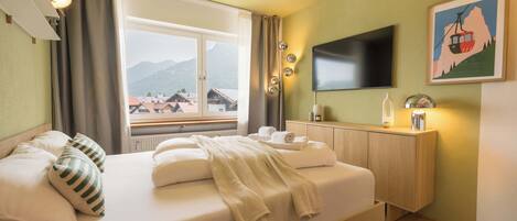 1 chambre, lit parapluie, Wi-Fi, draps fournis