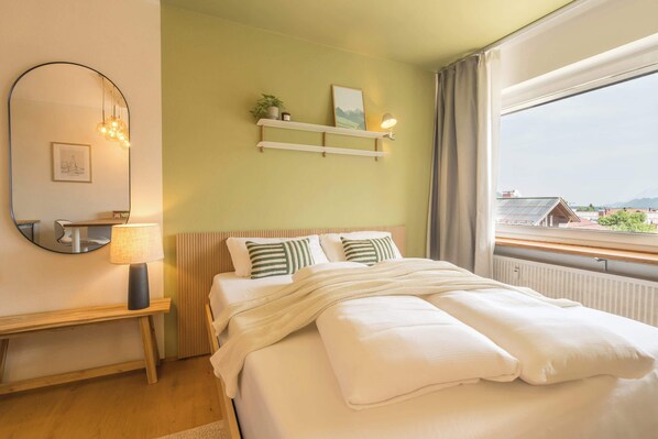 1 chambre, lit parapluie, Wi-Fi, draps fournis