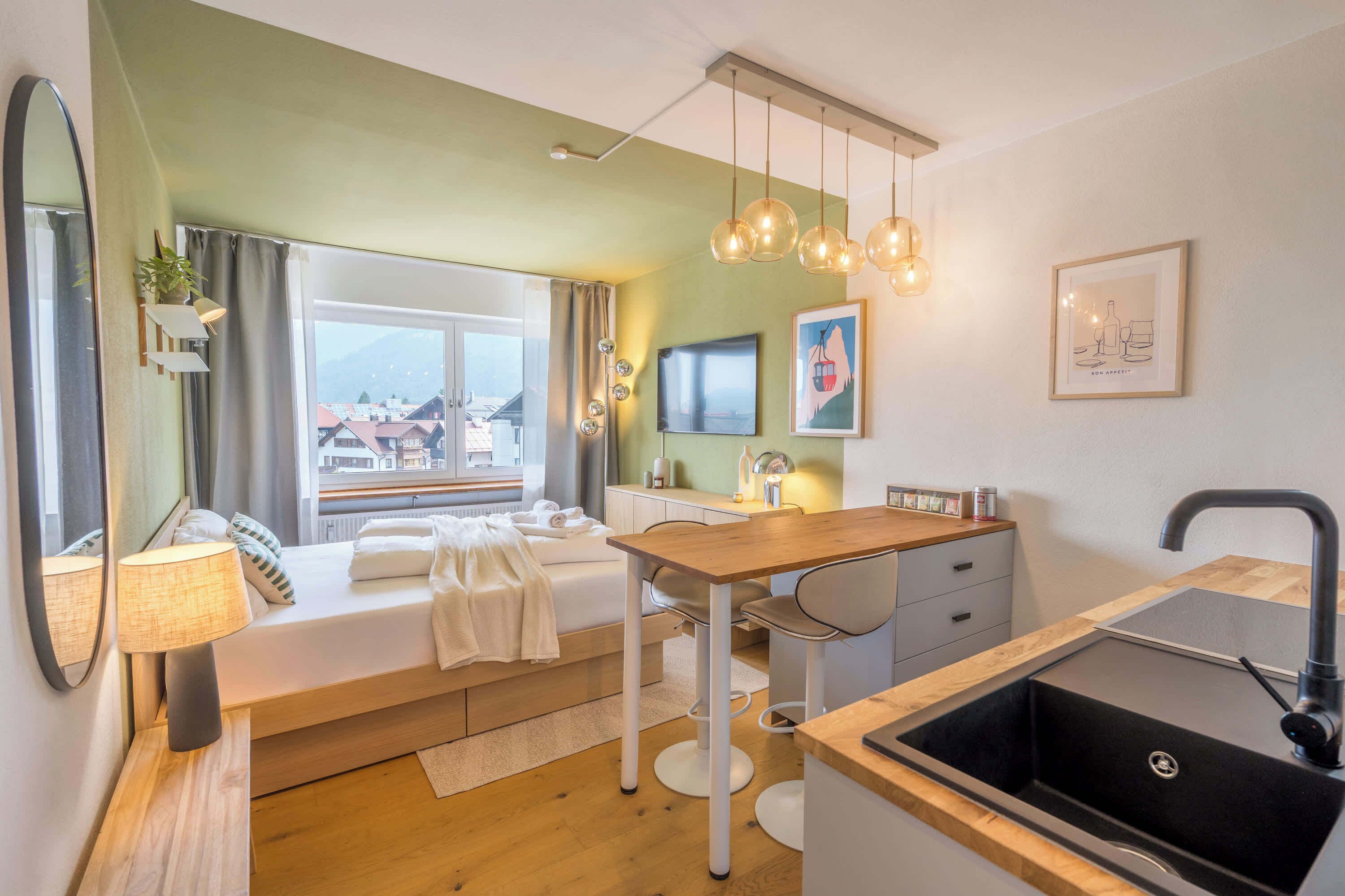 1 Schlafzimmer, Reisekinderbett, WLAN, Bettwäsche