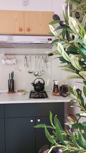 Fridge, microwave, coffee/tea maker, toaster - Apartment Mari&Lucio-Metro Basilica S.Paolo, 4 stops to Colosseum, 15min Termini (Roma)