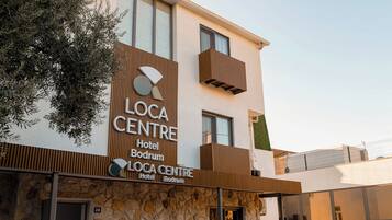 Fassade der Unterkunft