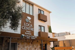 Fachada de la propiedad