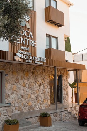 Façade de l’hébergement