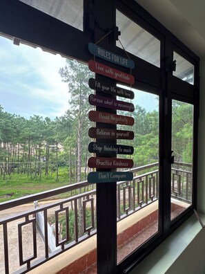 Interior detail - XTSY Travellers Hostel (Shillong)