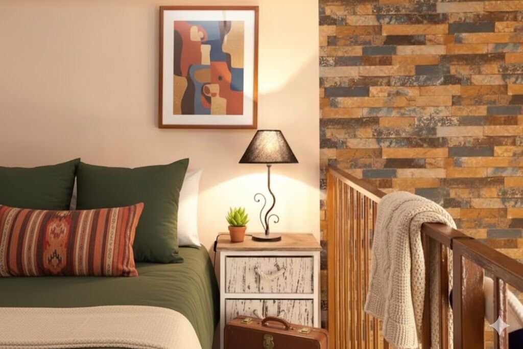 2 habitaciones, tabla de planchar con plancha y wifi gratis 