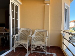 Apartamento, 1 quarto, para fumantes, sacada | Sacada
