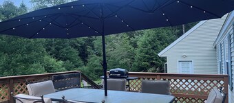 Secluded waterfront 2-bedroom / 2 bath on private 152 acre Sportsman's Pond.