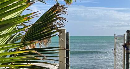 Studio by the ocean. Oceanfront property with WiFi, AC, parking, great location.