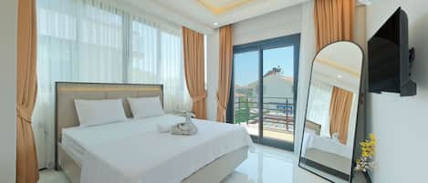 4 Schlafzimmer, Zimmersafe, Bügeleisen/Bügelbrett, Reisekinderbett