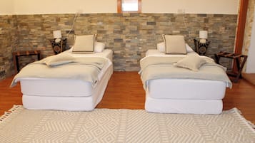 Chambre Deluxe avec lits jumeaux, vue montagne