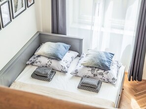 2 sovrum, resesäng och gratis wi-fi