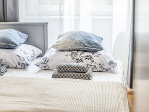 2 chambres, lit parapluie, Wi-Fi gratuit