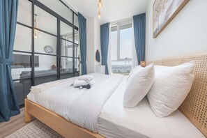 1 chambre, fer et planche à repasser, Wi-Fi, literie fournie