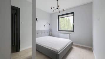 2 chambres, fer et planche à repasser, Wi-Fi, draps fournis