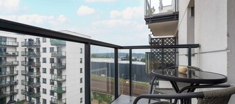 Chylońska 104 | Gdynia | White and Beige Apartment | Outdoor Gym