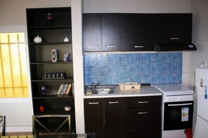 Appartement, 2 chambres, balcon, vue jardin | Cuisine privée