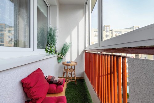 Skwer Kosciuszki 17-19 | Gdynia | Spacious Apartment | Next to the Sea | Balcony