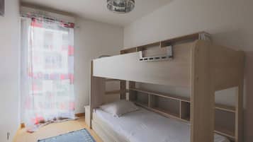 Apartamento | 2 quartos, espaço de trabalho para notebook