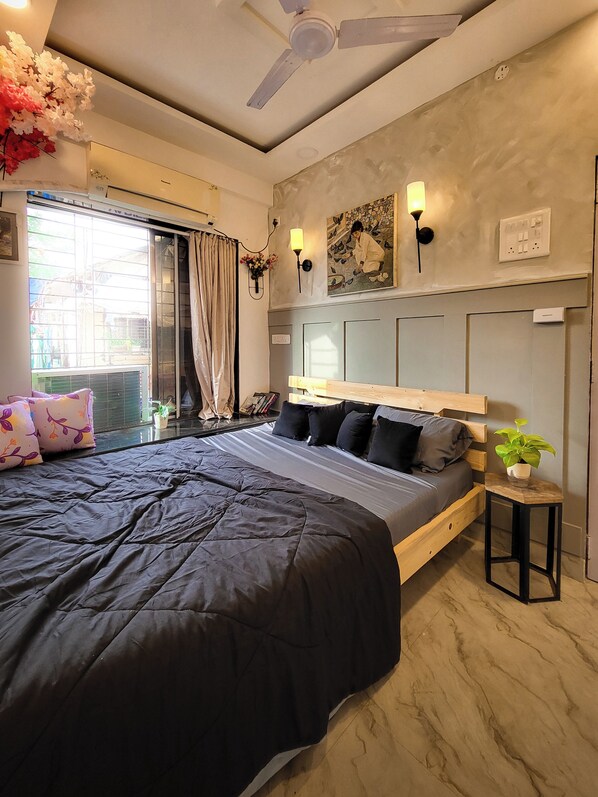 1 habitación, tabla de planchar con plancha, wifi y ropa de cama 