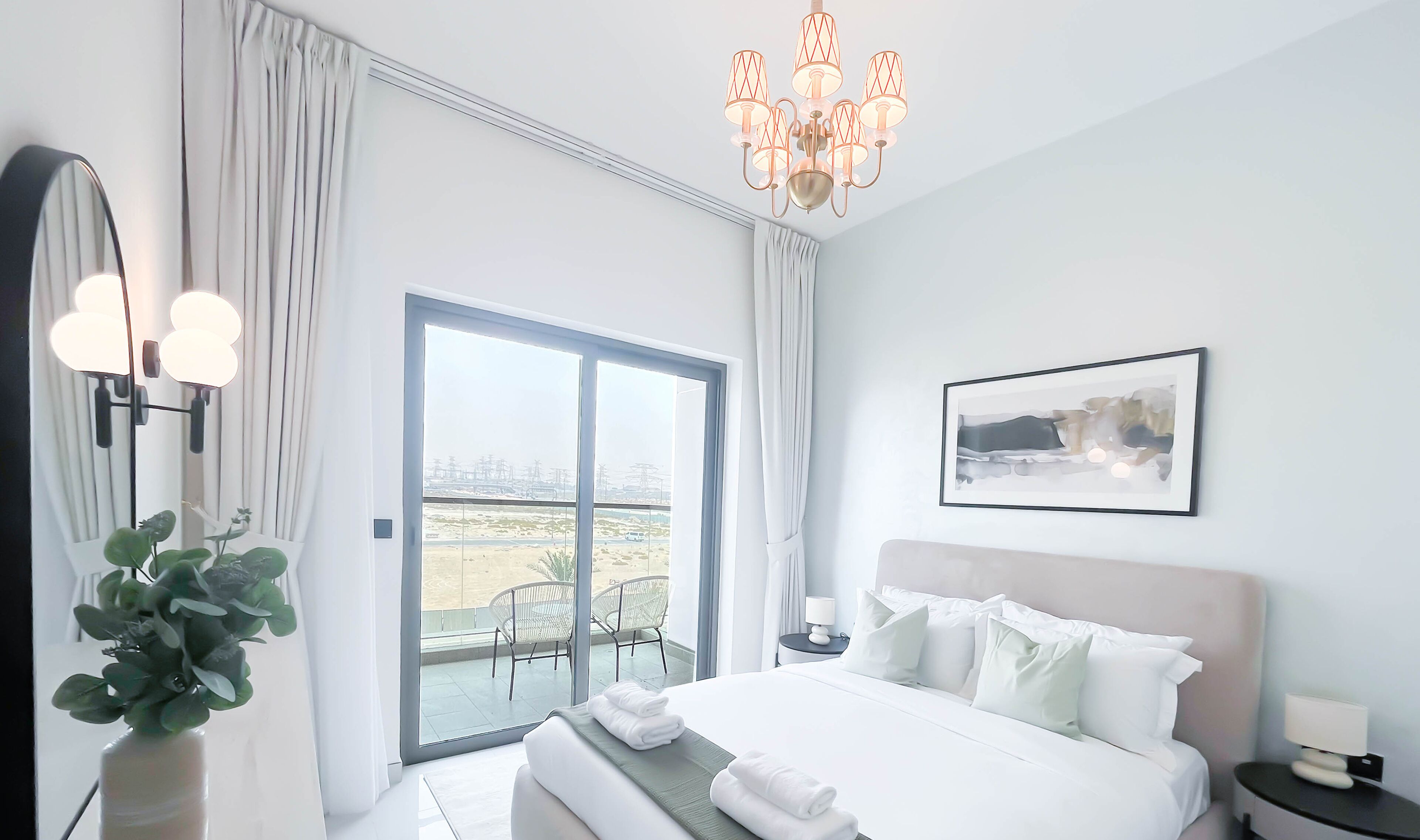 2 dormitorios, tabla de planchar con plancha, Internet y ropa de cama