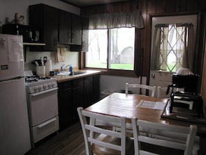 Standard Cabin, 2 Bedrooms | Private kitchen
