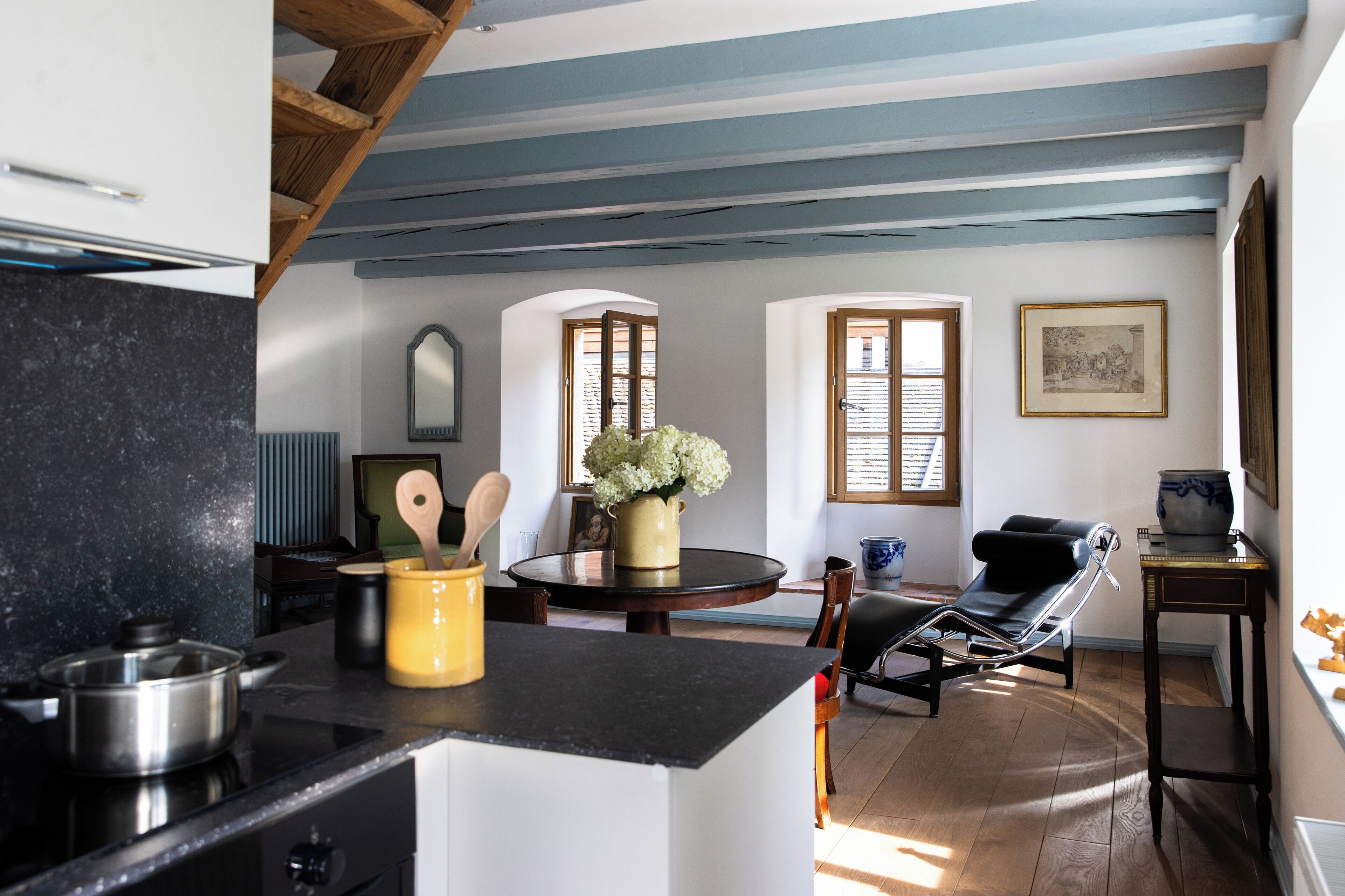 Appartement Duplex Élite, vue jardin | Cuisine privée