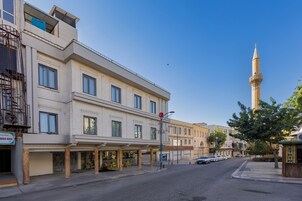 Konaklama yerinin ön cephesi