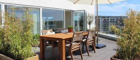 Opções para refeição ao ar livre