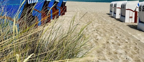 Aan het strand