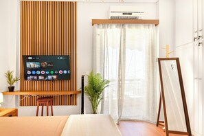 1 chambre, fer et planche à repasser, Wi-Fi, draps fournis