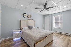 2 makuuhuonetta, silitysrauta/-lauta, Wi-Fi, vuodevaatteet