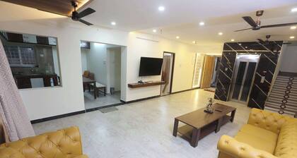 3-bedroom with swimming pool villa in lovely Kanathur with WiFi, AC.