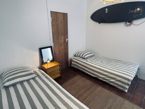 3 quartos, roupa de cama