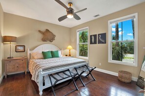 3 soveværelser, skrivebord, strygejern/strygebræt, gratis Wi-Fi