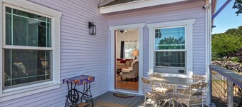 Fragrance free, 1930 2-bdrm Craftsman farmhouse on 3 acres at the edge of town