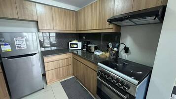 Microwave, oven, stovetop