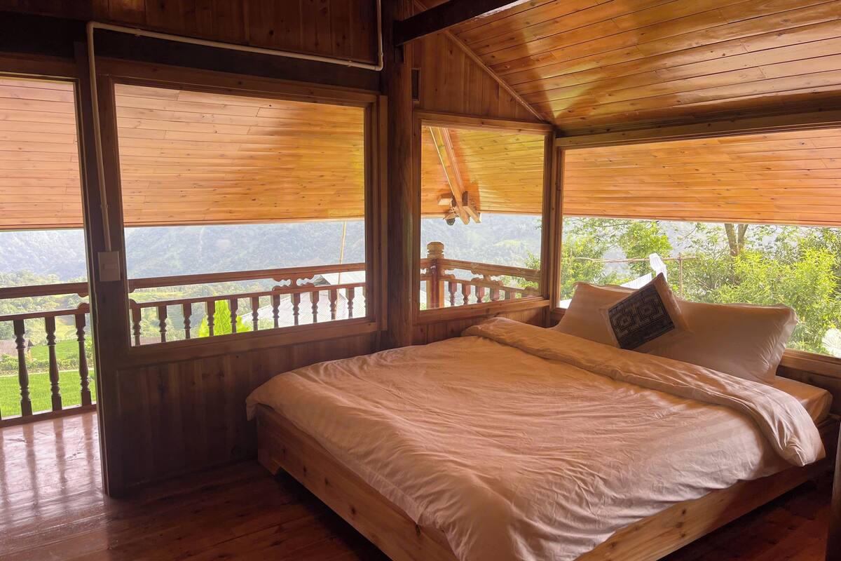 Comfort Triple Room, Garden View | Desk, laptop workspace, free WiFi