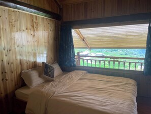 Basic Double Room, Balcony, Mountain View | Desk, laptop workspace, free WiFi
