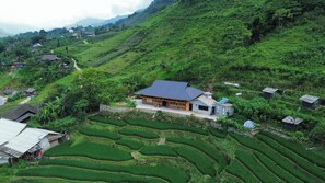 Facciata della struttura