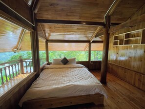 Comfort Triple Room, Garden View | Desk, laptop workspace, free WiFi