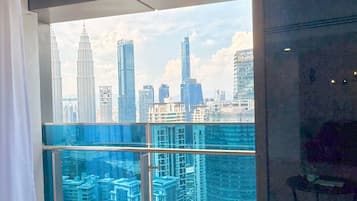 Family Apartment, Balcony, City View | Balcony