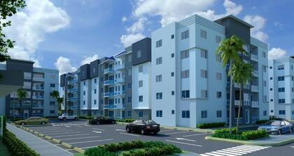 Condo confortable avec piscine, votre oasis de confort à Santo Domingo Nord