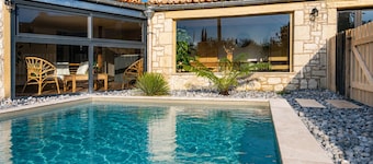 Maison Azur - Pool - Private cinema - 15 min Saumur