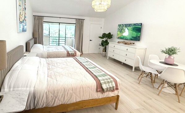 1 chambre, fer et planche à repasser, Wi-Fi, literie fournie