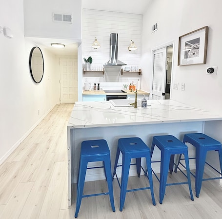 Private kitchen. Ponte Vedra Condo • Walk to Private Beach