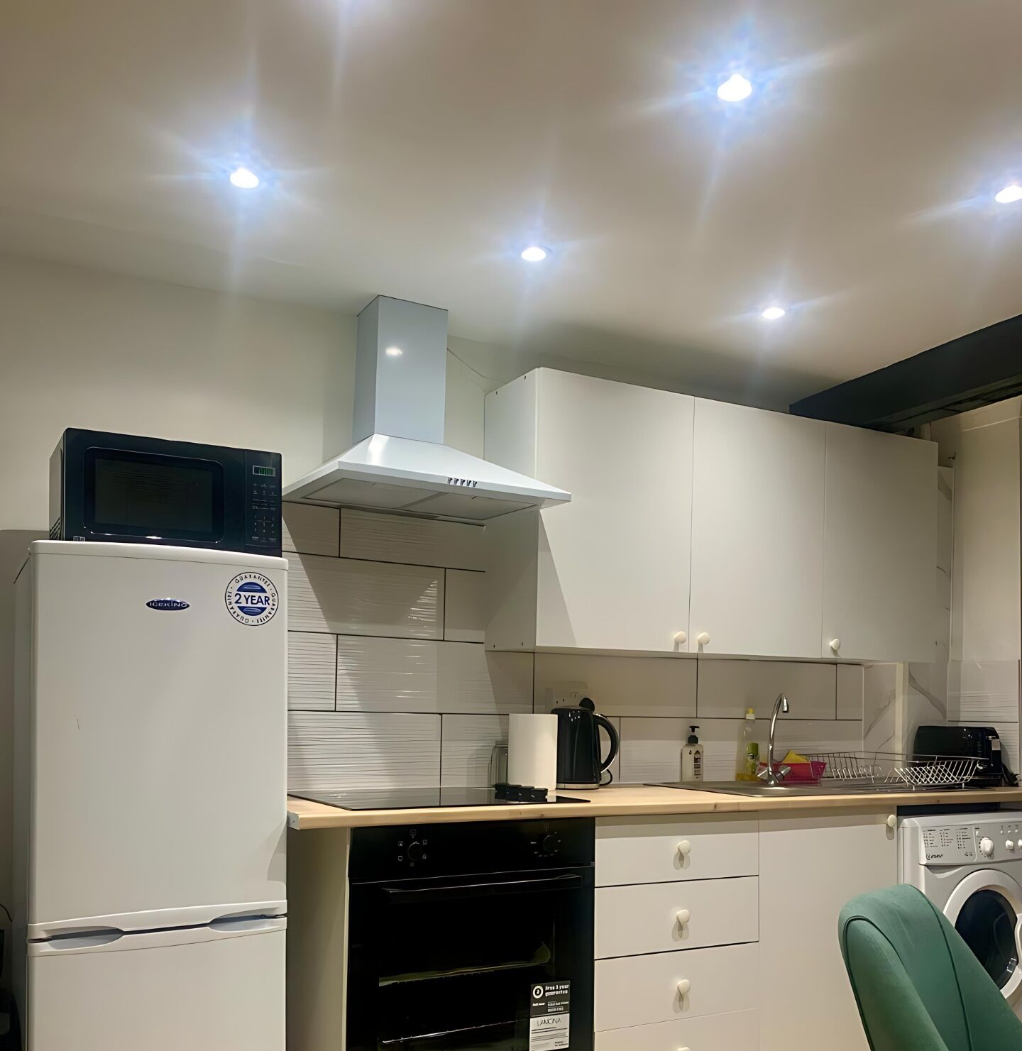 Microwave, oven, stovetop