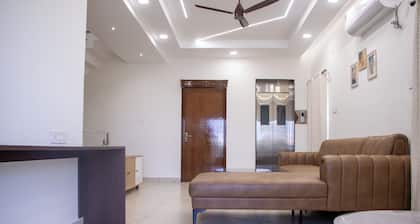Spacious 4-bedroom villa with WiFi, AC in soothing Tirupati