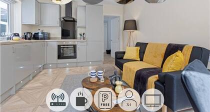 Modern Apartment 2 Double Bed Free Parking Suite11