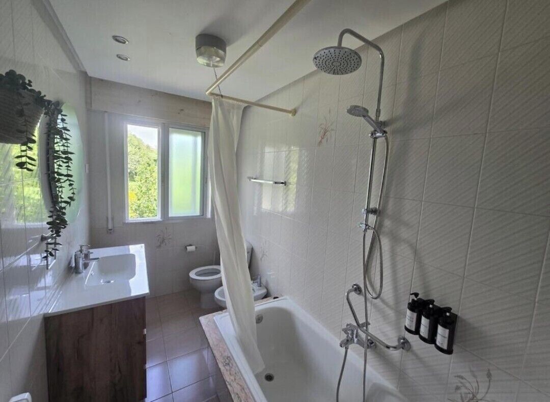 Assecador de cabells, bidet, tovalloles i sabó 