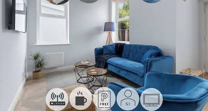 Modern Apartment Twin Room | Free Parking |Suite 3